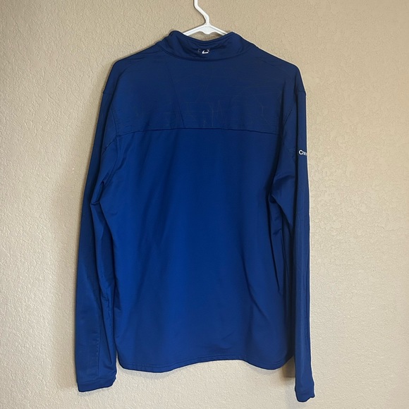 Men’s M Top Golf Blue Pull Over Jacket - Picture 4 of 10